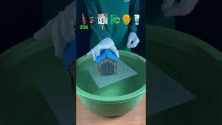 TRY TO GUESS HOW MANY TISSUE PAPER IT TOOKS! what happend next ? #experiment #satisfying #asmr