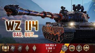 WZ-114: Horrible Gun & Great Results - World of Tanks