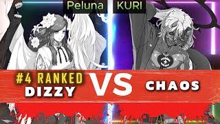 GGST ▰ Peluna (#4 Dizzy) Vs KURI (Happy Chaos) | Guilty Gear Strive High Level Replay 