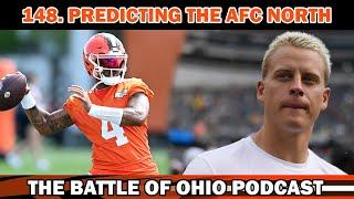 148. Predicting the AFC North's 2024 season - The Battle of Ohio Podcast