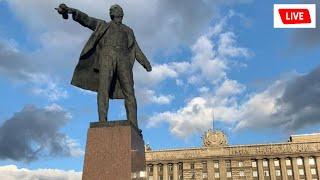 I MADE IT TO RUSSIA! LIVE in Moskovskaya, St. Petersburg