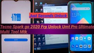 Tecno Spark Go 2020 Frp Unlock Umt Ultimate Multi Tool Mtk Free Just Second Unlock @ManojSoftware