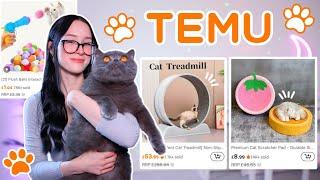 TESTING WEIRD CAT GADGETS FROM TEMU...
