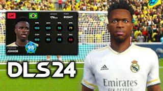 Buying & Maxing VINICIUS JUNIOR in Dream League Soccer 2024 #dls24