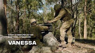 Army Communication Systems Operator: Vanessa