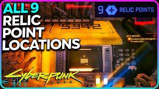 All 14 Relic Points locations Cyberpunk 2077 Phantom Liberty