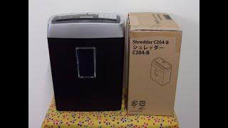 bonsaii　Shredder C204-B　シュレッダー C204-B 。