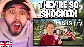 Brit Reacts to First Impressions of USA (Not What We Expected!)
