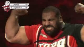 Levan Saginashvili vs Dave Chaffee Strongman Armwrestling Supermatch Highlights