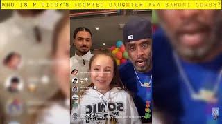 P Diddy's Adopted Daughter Ava Baroni Combs/ Who Is She And Where Did She Come From? Trafficked?