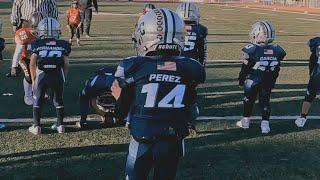 6U Football: Andrew Perez QB/DE