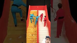 Slippery vs Stickey Stairs?
