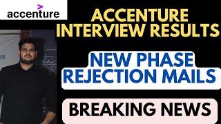 ACCENTURE REJECTION MAIL NEW PHASE | ACCENTURE INTERVIEW RESULT OUT NEWS