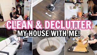 DECLUTTERING, ORGANIZING & CLEANING | CLEAN WITH ME 2025 | ORGANIZE, DECLUTTER & CLEANING MOTIVATION