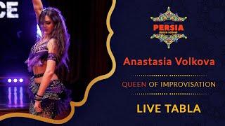 Live tabla - Anastasia Volkova  Queen of improvisation