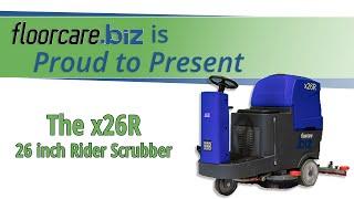 floorcare.biz is Proud to Present the x26R