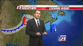 WMTW News 8 First Warning Weather Monday Morning Forecast