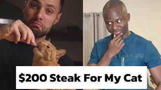 $200 Zebra Steak For My Cat