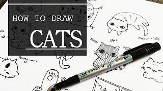 How to draw Cat’s Doodle|Drawing|Simple Doodle|Milly's Doodles