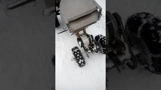 Электроквадроцикл с лопатой