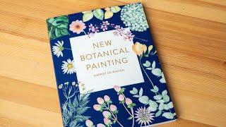 (book flip) New Botanical Painting by Harriet De Winton