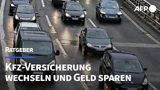 Ratgeber: Kfz-Versicherung wechseln und Geld sparen | AFP