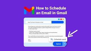 How to Schedule an Email in Gmail