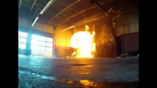 Coon Rapids Fire Department - Fire demonstration