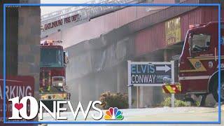 Business destroyed after fire breaks out at Pigeon Forge outlet mall