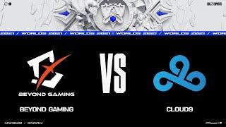 BYG vs. C9 | Play-In Groups | 2021 World Championship | Beyond Gaming vs. Cloud9 (2021)