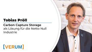 Tobias Pröll – Carbon Capture Storage als Lösung für die Netto Null Industrie 3  Fachtagung VERUM