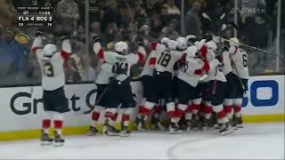 Jack Edwards Reacts To Carter Verhaege’s OT Winner For Panthers Vs Bruins via Hindenburg comparison