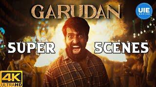 Garudan Super Scenes | The origin of the truthful, greedy and loyal! | Soori | Sasi Kumar | Unni