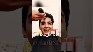 woman headshave punishment in barbershop by man