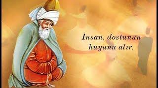 Mevlana Sözleri  Çok Özel Söz ve Öğütler  İnsan dostunun huyunu alır  #mevlana