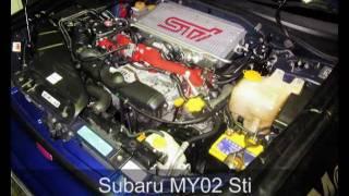 Subaru Impreza MY02 WRX Sti tech secrets Part 1 of 2