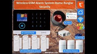 WOFEA Wireless Burglar and Smart Home Alarm System