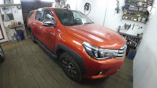 Toyota Hilux Шумоизолляция и обработка!!! Совместили приятное с полезным 