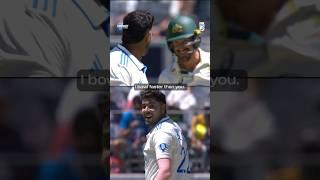 Starc tells Harshit to pitch it up … or else!  #AUSvIND