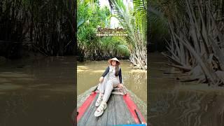 Mekong Delta River, Vietnam #vietnam #mekongdelta #shortvideo