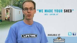 Lifetime Products - We Made Your Shed