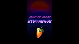 How to Make SYNTHWAVE in 60 SECONDS!