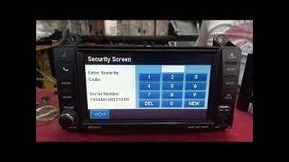 Radio Chrysler Code Cd Dodge Jeep Autoradio Unlock Player Pt Voyager Stereo Cruiser Audio Display