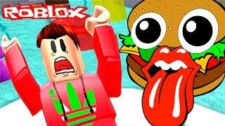 Кухня для ГИГАНТОВ в  ROBLOX ГАМБУРГЕР и МОРОЖЕННОЕ