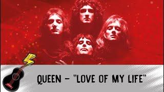 Как играть Queen - Love of My Life на укулеле. Разбор и табы