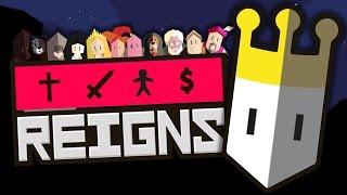 Reigns Gameplay - REIGN OF DEAD KINGS | Let's Play Reigns Gameplay Walkthrough