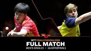 FULL MATCH | Wang Chuqin vs Truls Moregard | MS QF | #WTTFukuoka 2024