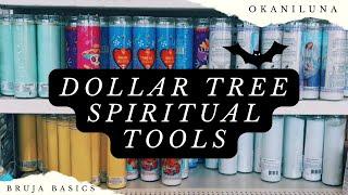 DOLLAR TREE Spiritual Tools |  #dollartreefinds #spirituality #brujeria