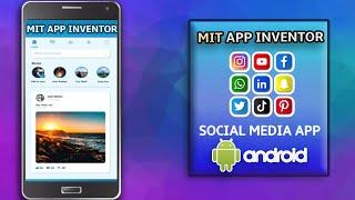 Create YOUR OWN Social Media App! || Easiest Method! || MIT App Inventor || Mobile App