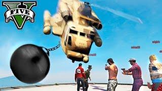 GTA V Online (PS4) - LA BOLA DE DEMOLICIÓN!! XDD - NexxuzHD